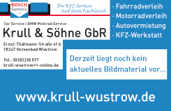 Krull und Söhne - KFZ-Service auf dem Fischland - KFZ-Angebot - Wir freuen uns darauf Sie zu beraten!
